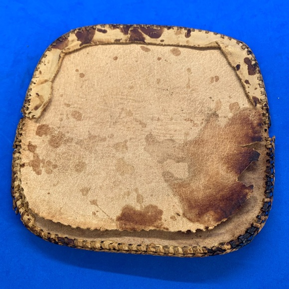 Leather Remnant Hand-tooled Cowboy - Picture 7 of 8